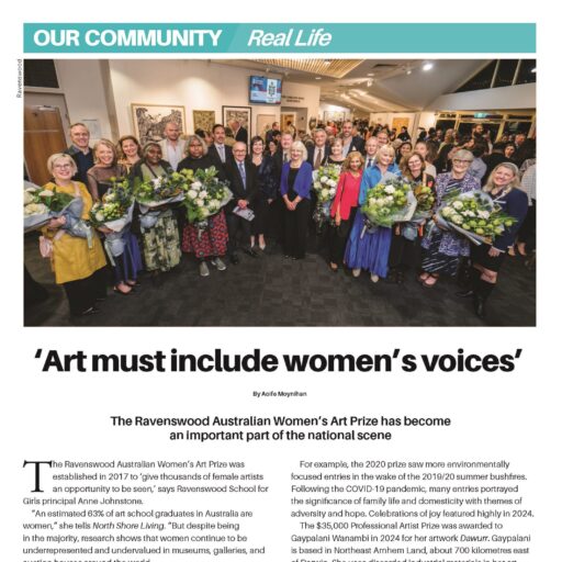 ‘Art must include women’s voices’